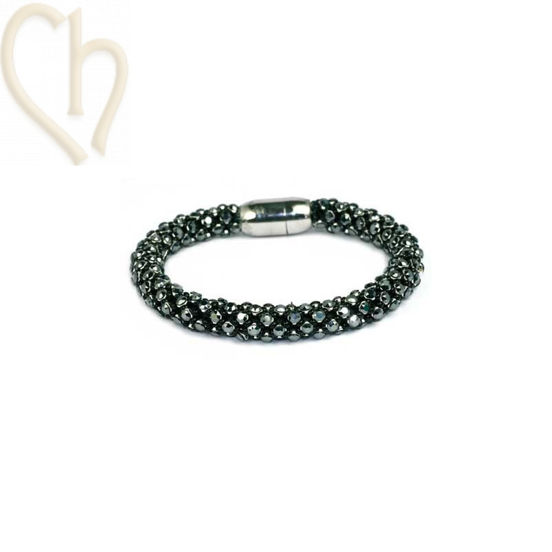 armband Feria jet hematite