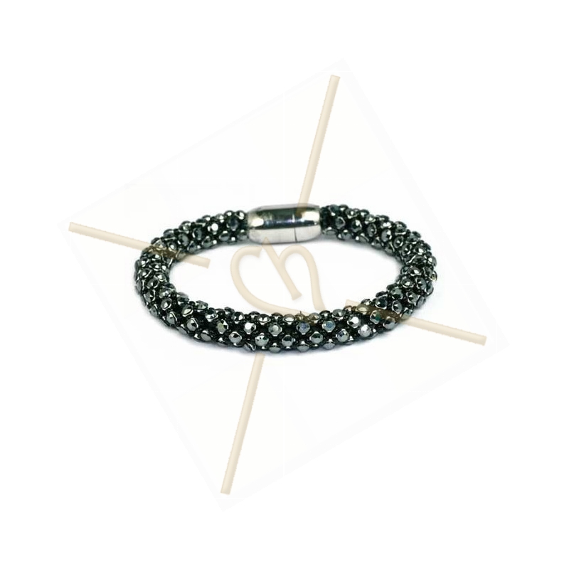 bangle Feria jet hematite