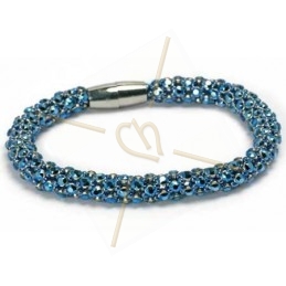 bracelet Feria Metallic Bleu