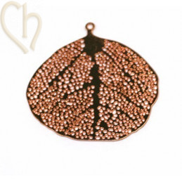 pendentif fill. feuille 25mm