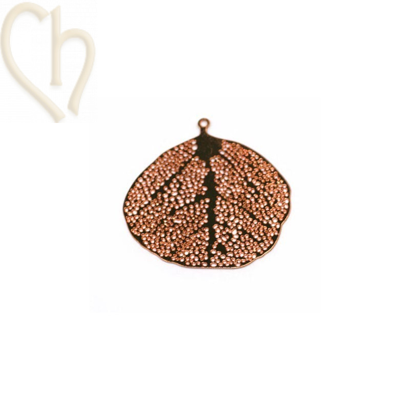 pendentif fill. feuille 25mm