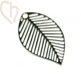 pendentif fill. feuille 22mm