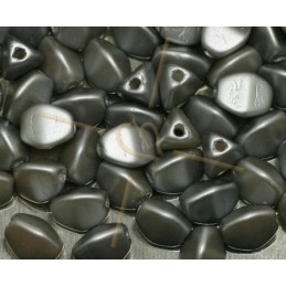 Pinch Beads pastel gris clair argent