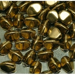 Pinch Beads jet bronze dorado