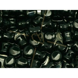 Pellet beads 4*6mm Jet