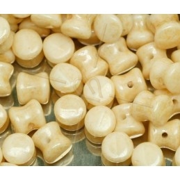 Pellet beads 4*6mm Lustred Champagne