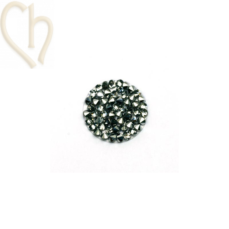 Crystal Rocks 15mm Chrome