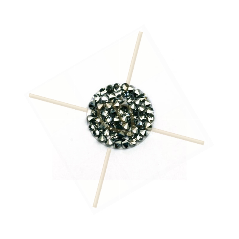 Crystal Rocks 15mm Chrome Crystal Rocks 15mm Chrome