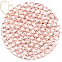 Crystal Rocks 30mm Vintage Rose