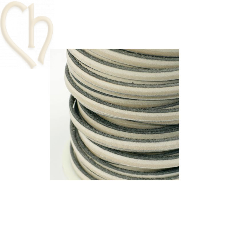 leder Lint 5mm Vintage Taupe