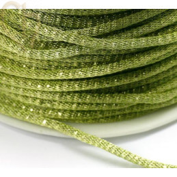 chain "robinnet" 2mm with filligran green