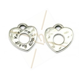 pendant 23mm heart