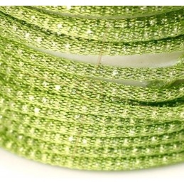 chain "robinnet" 2mm with filligran Light green