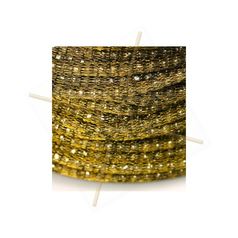 chain "robinnet" 2mm with filligran khakigold