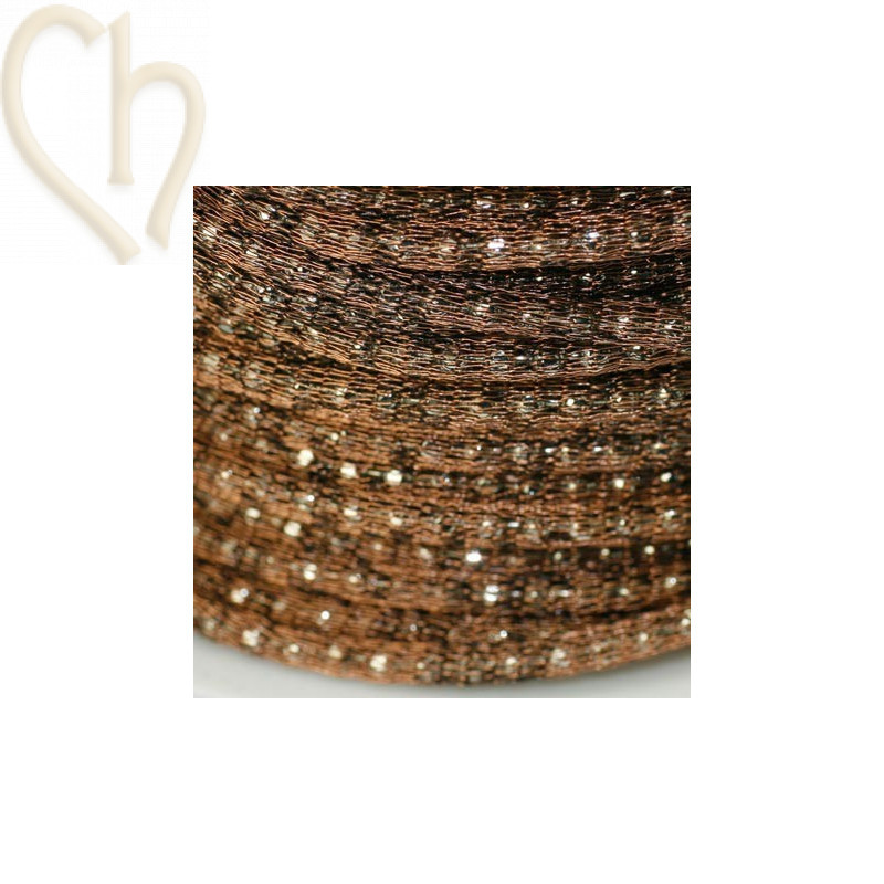 chain "robinnet" 2mm with filligran coffee