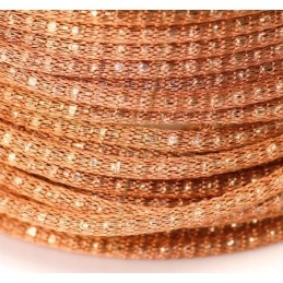 chain "robinnet" 2mm with filligran copper