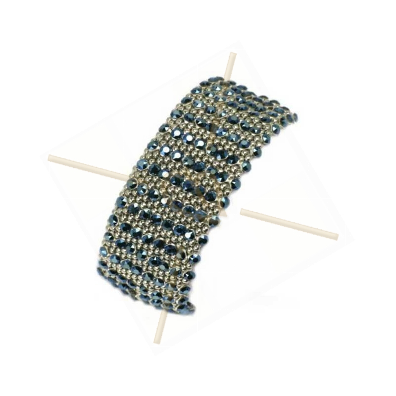 Kit van Armband "Almaz" Metallic Blue Kit van Armband "Almaz" Metallic Blue