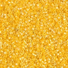 Delica 11/0 5gr. Yellow opaque lustre