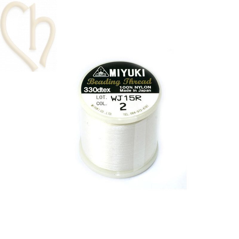 Miyuki Bead Thread Crème