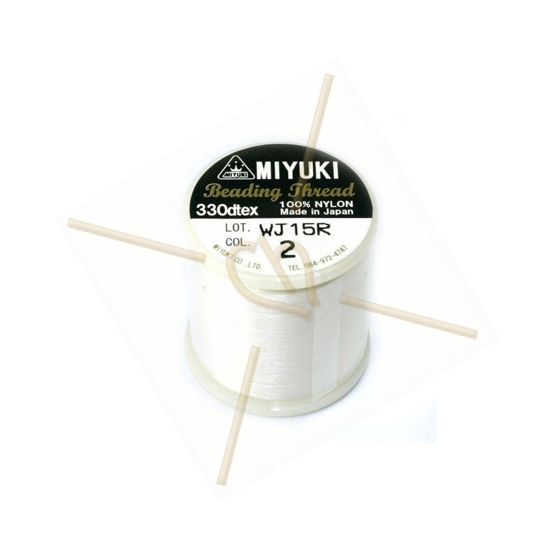 Miyuki Bead Thread Crème