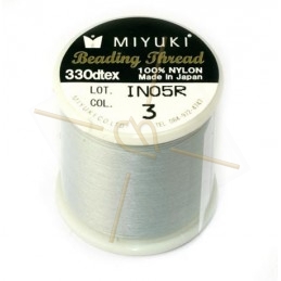 Miyuki Beading Thread Light Grey