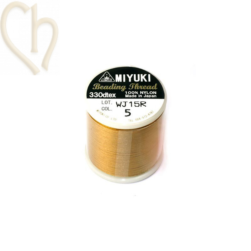 Miyuki Bead Thread Gold