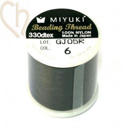 Miyuki Beading Thread Brown