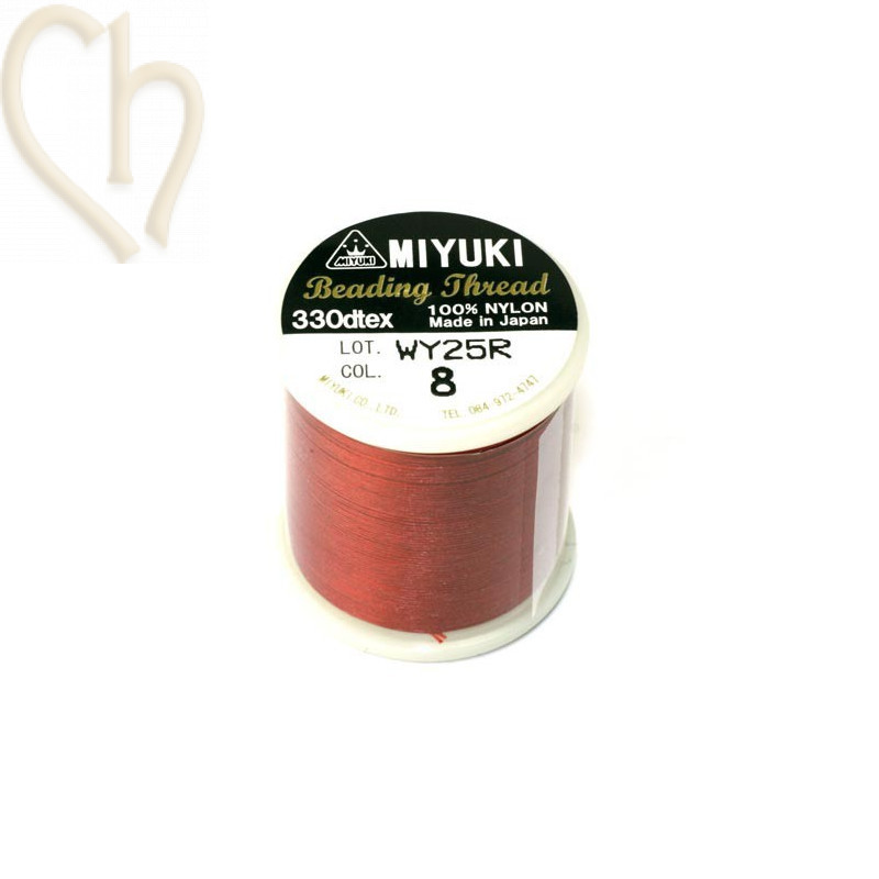 Miyuki Beading Thread Rouge