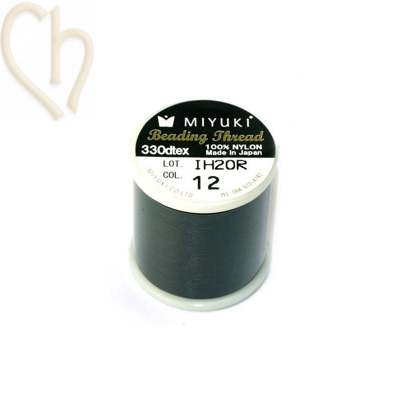Miyuki Bead Thread Zwart