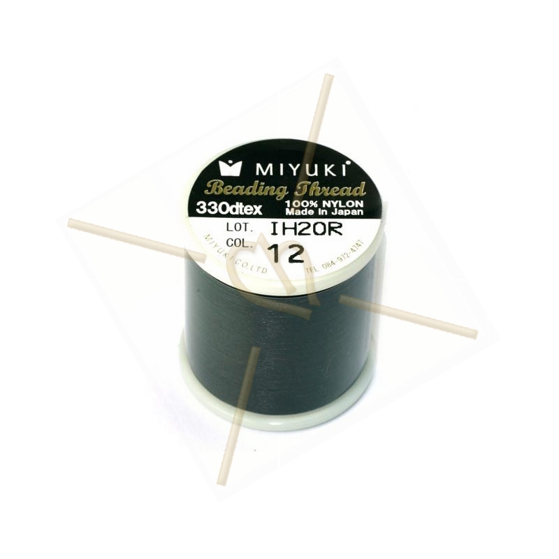 Miyuki Bead Thread Zwart Miyuki Bead Thread Zwart