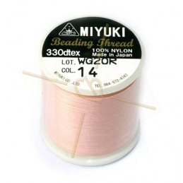 Miyuki Bead Thread Lichtrose