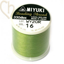 Miyuki Bead Thread Lichtgroen