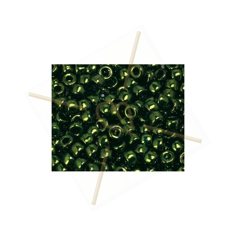 Matubo Rocaille 8/0 Metallic Green