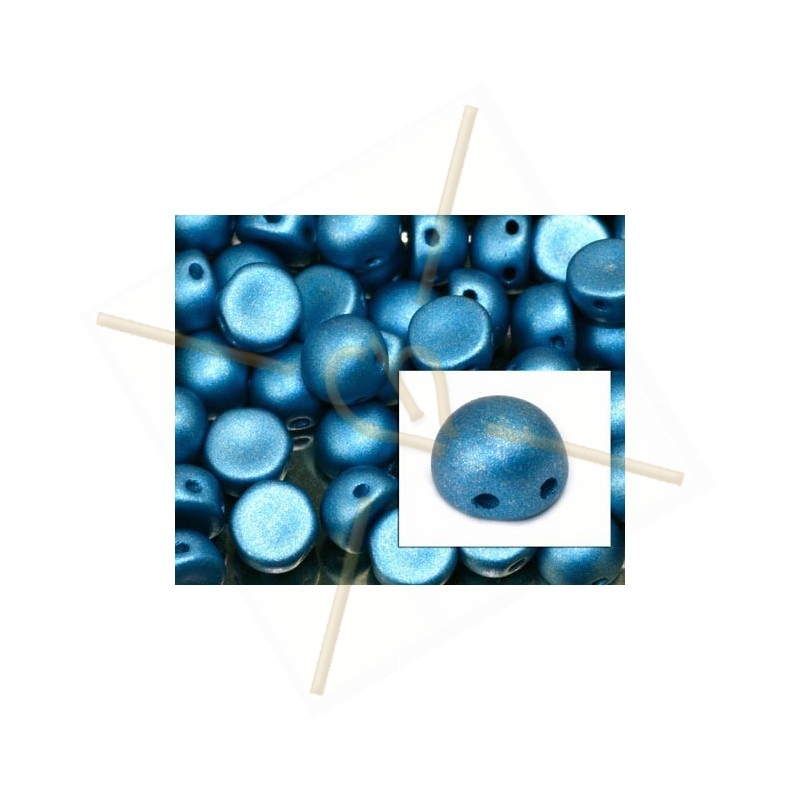 perle cabochon 2-hole 6mm perle cabochon 2-hole 6mm