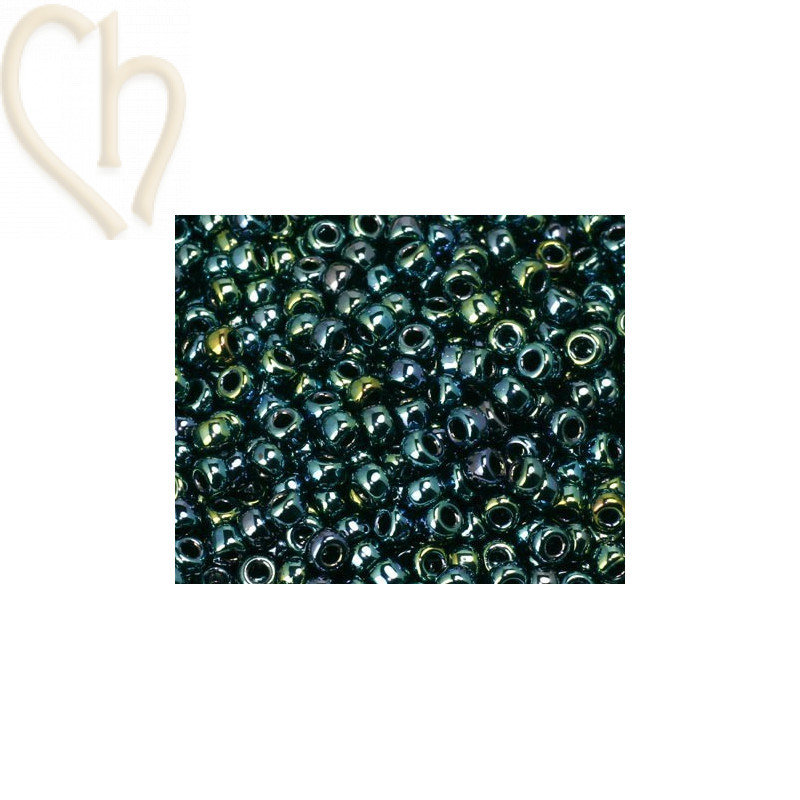 Rocaille 8/0 Blauw Metallic donker