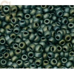 Rocaille 8/0 Grijs F Metallised Mat