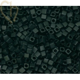 Miyuki Cube 1.8mm Zwart mat