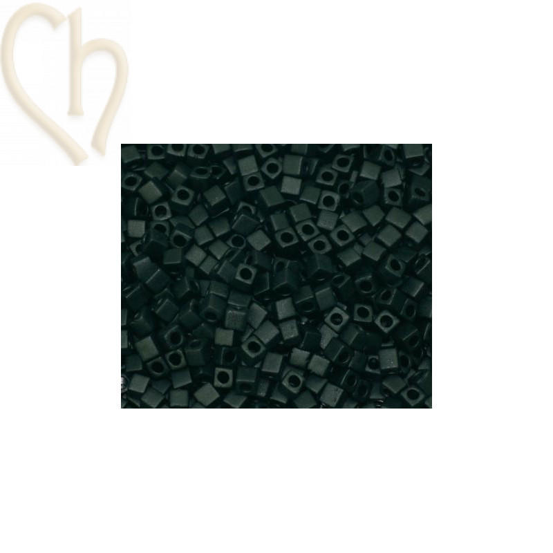 Miyuki Cube 1.8mm Noir mat