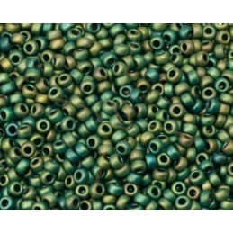 11/0  Groen Multi Metallic Mat