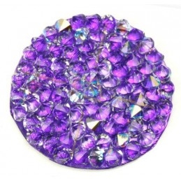 Crystal Rocks 30mm Crystal AB / Purple