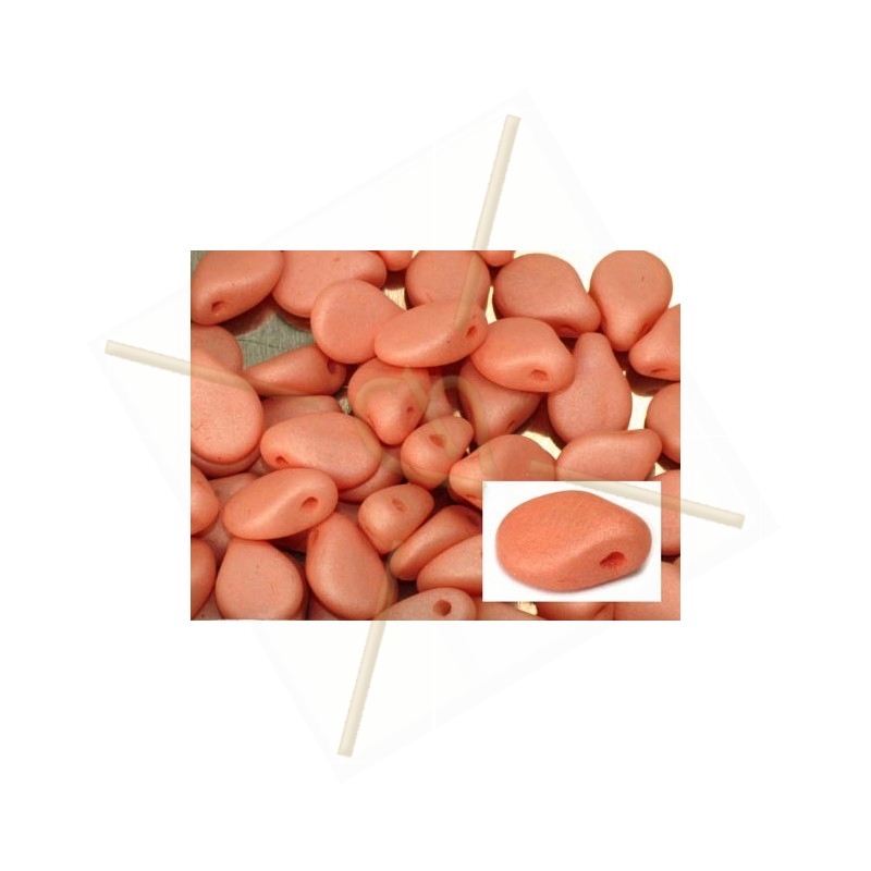 Pip-beads 5*7mm Pastel Light Peach