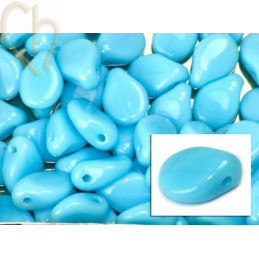 Pip Perles 5*7mm Opaque Aqua