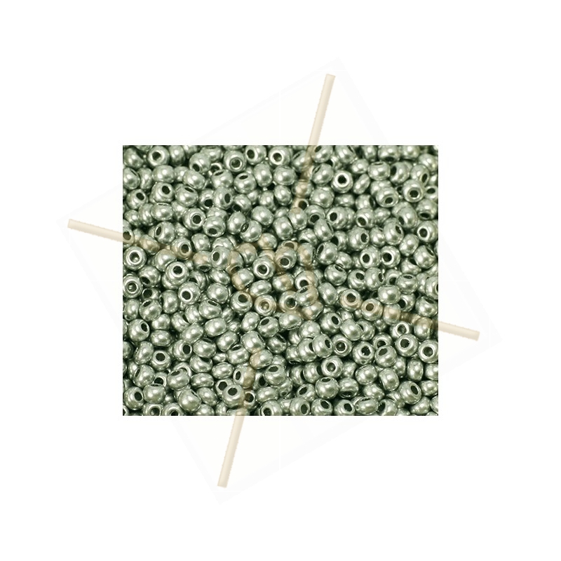 Rocaille 11/0 zilver metal Rocaille 11/0 zilver metal