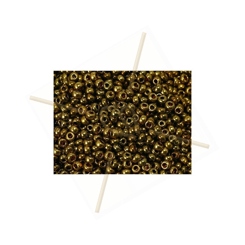 Rocaille 11/0 Donker Bronze Rocaille 11/0 Donker Bronze