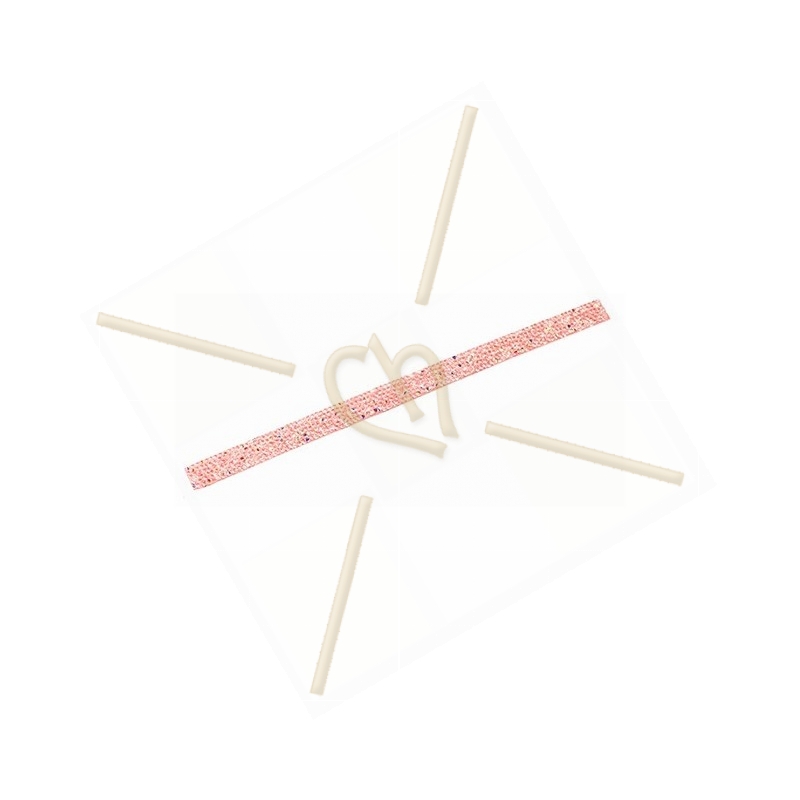 Cristal Fine Rocks/Mesh Strip 16*8mm Cristal AB / Lt. Rose Cristal Fine Rocks/Mesh Strip 16*8mm Cristal AB / Lt. Rose