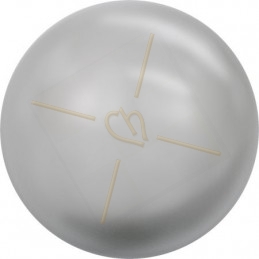 Swarovski boules nacrée 10mm demi percée Light Grey Pearl