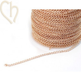 chaine metal maille 2mm ronde