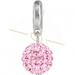 Becharmed Pave Ball 8mm Light Rose (223)