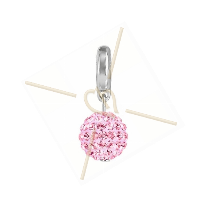 Becharmed Pave Ball 8mm Light Rose (223)