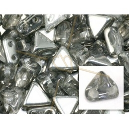Kheops® Par Puca® beads 6mm Crystal silver